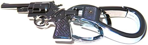 Heavy GUN Key Chain is the Perfect Gift for Law Enforcement, Detectives,Probation Officers,& NRA Supporters
