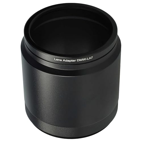 vhbw Adaptador Filtro de 55 mm Compatible con Panasonic Lumix DMC FZ200, DMC FZ300 Objetivo cámara   Adaptador