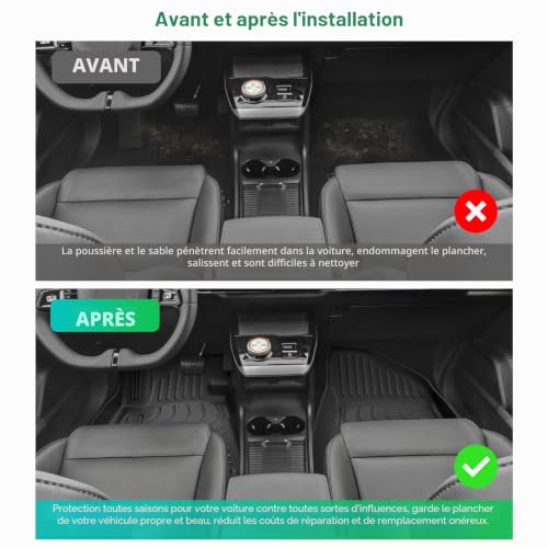 Tapis de Sol MG 4 EV Accessoires Auto MG4 Electric 2023 2024
