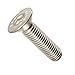 Socket Flat Countersunk Head Cap Screw, DIN 7991, M8-1.25 x 25mm, Stainless Steel A2-70, Hex Socket (Quantity: 100) Coarse Thread, M8 Hexagonal Allen Bolt, Length: 25mm, Full Thread