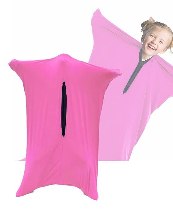 DELVOYE Premium Sensory Socks for Kids Special Training Sack with Sensory Need Toys for Improve Children Balance and Reduce Children Sensitivity to Stress (Color : Pink, Size : S-40