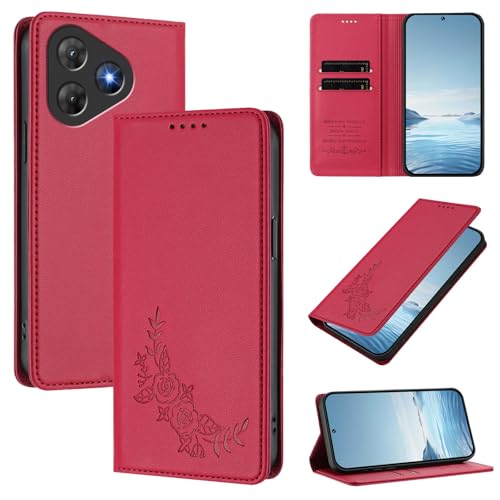 �X�}�z�P�[�X �Ή��@�� for Blackview Wave 8C / Wave 8 / Oscal Flat 2 / Flat 2C / Flat 2C �yRFID�u���b�N�z�y�J�[�h�z���_�[�t�����z �}�O�l�b�g�J�� �X�^���h�@�\�t���z�X�}�z�P�[�X Re