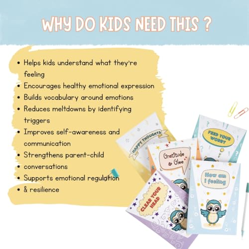 Image of Feed Your Worry A5 Guided Worry Journal for Kids, 40 Pages