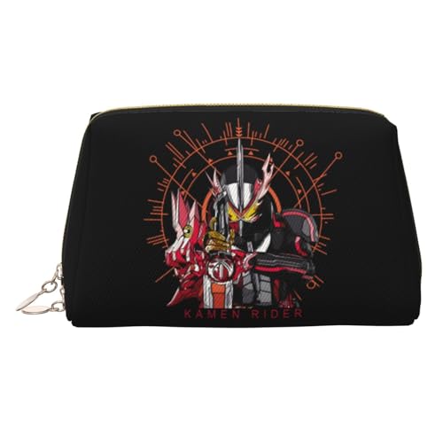 化粧ポーチ 仮面ライダーセイバー レディース メイクポーチ 化粧バッグ メンズ トラベルポーチ レザー 小物入れ かわいい おしゃれ 可愛い 化粧品収納 大容量 防水 多機能 旅行 持ち運び便利