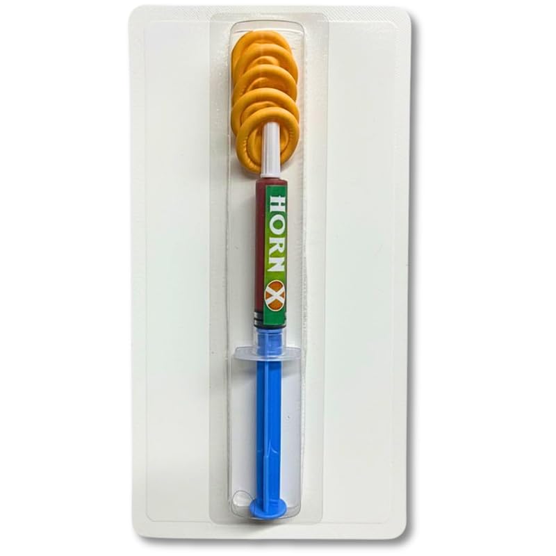 HornX Calf Dehorning Paste with Finger Caps | Stops Horn Growth of Calves | Safe and Effective Veterinary Formula | Easy Application