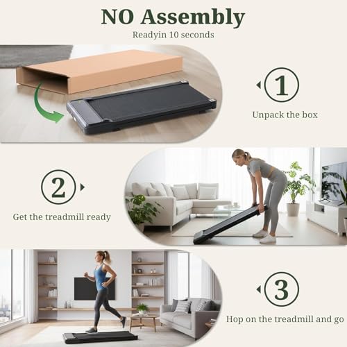 Save $10 on SageNest Walking Pad Treadmill - Compact & Quiet - Image 6