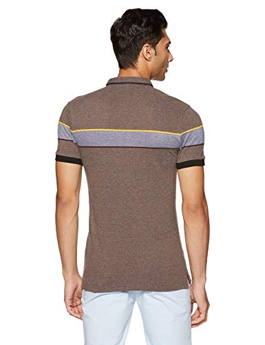 Image of United Colors of Benetton Men's Striped Regular Fit Polo