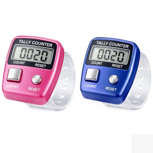 Image of Aim Emporium Mini Hand Tally Counter /Jaap Counter /Digital Tasbeeh Counter Pack of 2 Color Multi.