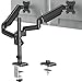 Produktbild ELIVED Monitor Halterung 2 Monitore für 13-32 Zoll Bildschirme mit VESA 75/100, Gasdruckfeder 2 Monitorhalterung, Drehbar 360°, 9kg/Arm, Höhenverstellbar Monitor Arm EV6032