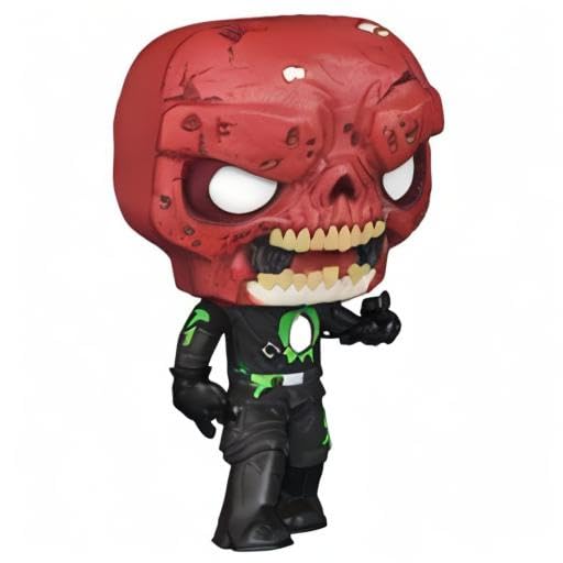 Funko Pop Zombie Red Skull décorez votre bureau de geek avec Marvel