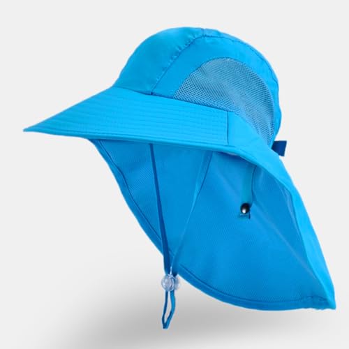 Chapeau de soleil extérieur enfants léger et ajustable contre la chaleur de l'été