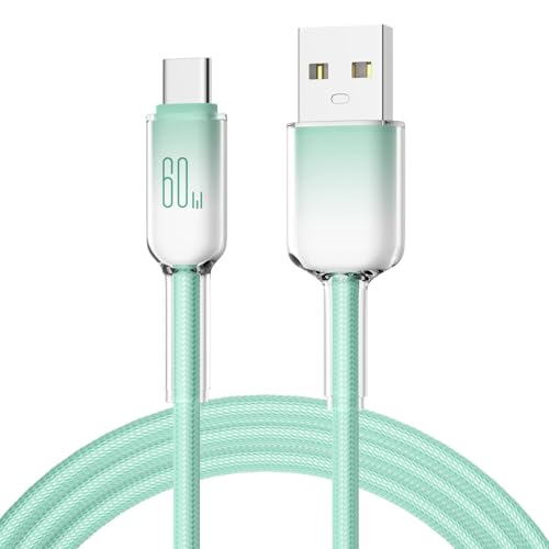 USB C to USB C Cable 60W USB C to USB C Cord Type C to C Charging Cable Fast Charging for Phone Laptop Office Travel