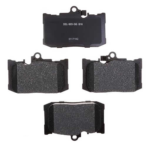 Plaquettes de frein ACDelco 17D1686C avant pour stopper les vibrations au freinage
