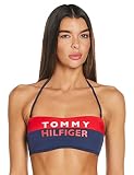 Tommy Hilfiger Damen Fixed Bandeau Bikinioberteil, Red Glare, M