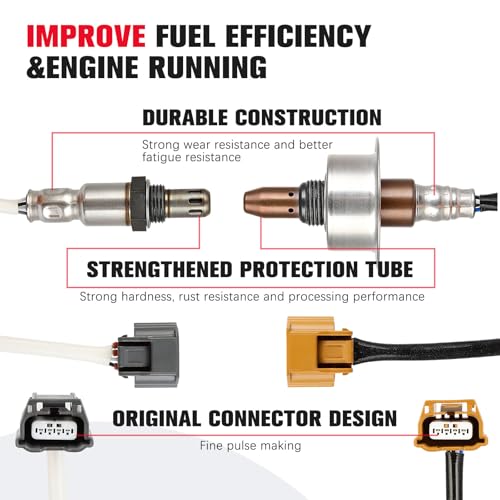 Sensor de Oxígeno para Nissan Micra 2015-2019 2 piezas miniatura 4