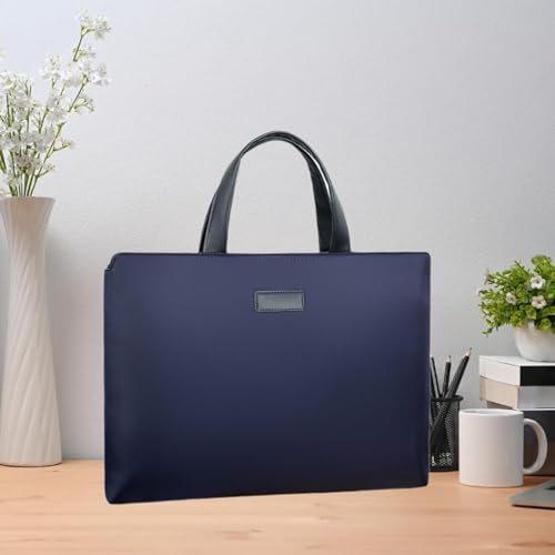 Professional Business Bag for Men, Stylish Briefcase for Work and Travel, Blue, Cloth3