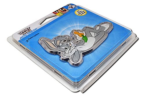 Image of Elektroplate Looney Tunes Bugs Bunny All Metal Emblem for Cars, Trucks, and All Auto | Universal Fit at 3.6 inch x 2.5 inch | Weatherproof