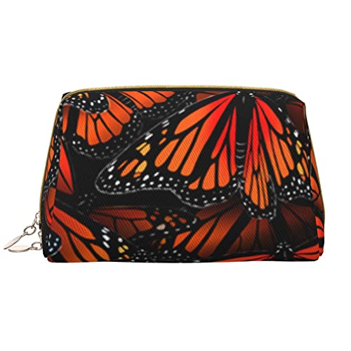 Trousse de maquillage en cuir blanc PSVOD Monarch : idée cadeau femme idéale