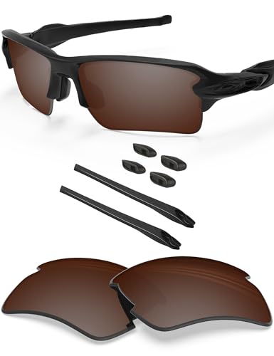 Image of BLAZERBUCK Anti Salt Replacement Lenses & Sock Kit for Oakley Flak 2.0 XL OO9188 Sunglasses