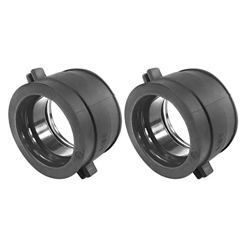 Adaptador de interfaz del colector de la ingesta de carburador para Honda Shadow VT600 VT750 Transalp XL600V XL650V DEAUVILLE NT 650 NTV600 NTV650 Tubo de admisión (Color : 2 Pieces)