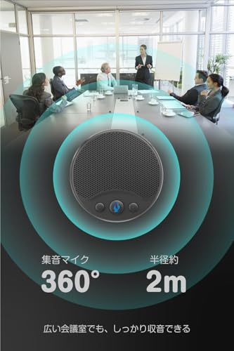 多摩電子工業 Permier AIR PRO パソコン用スピーカーフォン PR-SK95CK の商品画像 4