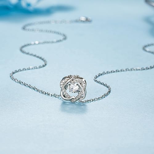 Sisters Gifts, Sterling Silver Interlocking Two Hearts Necklace Gifts for Sisters from Sisters, Big Sister Gifts, Sister Birthday Gift Ideas, Sister Christmas Gifts2