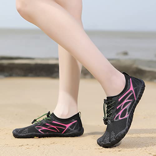 Image of ziitop Water Shoes for Men Women Beach Barefoot Swim Rock Climbing Pool Shoes Socks, Anti-Slip Breathable Quick Dry Lightweight Slip-on, Outdoor Sport Hiking Walking Boating Fishing Diving Surfing
