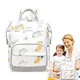 Confort durable : avec des bretelles larges et épaisses, notre sac à dos pour sac à couches soulage la pression, assurant le confort toute la journée pour les mères qui transportent des produits pour enfants