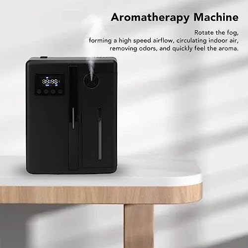 Topiky Machine à Air Parfumée Bluetooth Améliorée, Diffuseur D'huiles Essentielles à Atomisation Intelligente, Professionnel, Noir