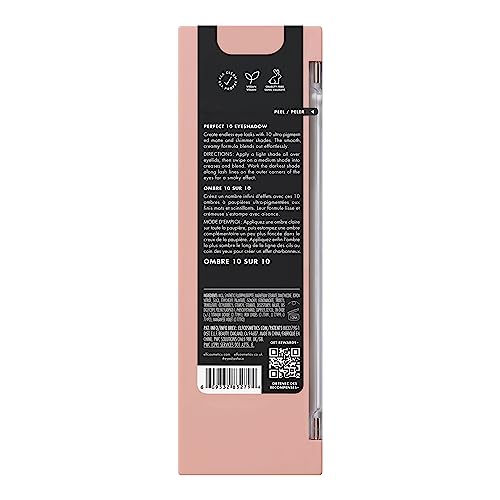 e.l.f. Perfect 10 Eyeshadow Palette, Ten Ultra-pigmented Neutral Shades, Blendable Formula, Vegan & Cruelty-free, Need It Nude (Packaging May Vary)