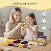 HENUIE Art Craft Activity Toys for Kids, DIY Foam Felt Kits, Make Your Own Animals Puzzles Decoration Pendant, Birthday Gifts for Boys & Girls Ages 4, 5, 6, 7,8 Year Old （owl, Lion, Dinosaur