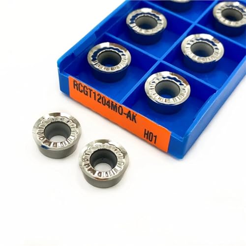 10PCS RCGT1204 MO-AK H01 Insertos para Fresado miniatura 3