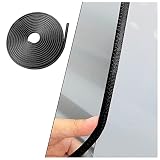 Car Door Protector Edge Guards Black Universal Rubber Car Door Edge Protector U Shape Automotive Doo