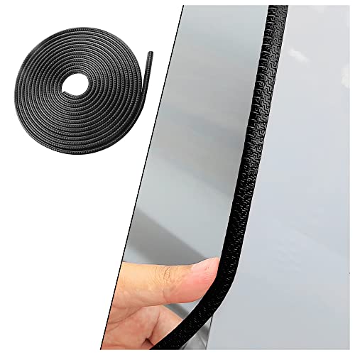 Car Door Protector Edge Guards Black Universal Rubber Car Door Edge Protector U Shape Automotive Door Entry Guard,Fits For Auto Door Edge Trim Molding For Sedans,Suv,Atv,Trucks,Boats 32Ft(10M Black #TOP11