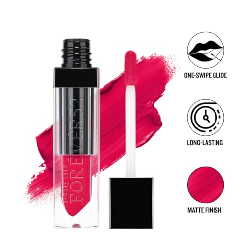 Image of Daily Life Forever52 Smooth Longlasting Liquid Matte Lipstick (Neon Red, 5.5ml)