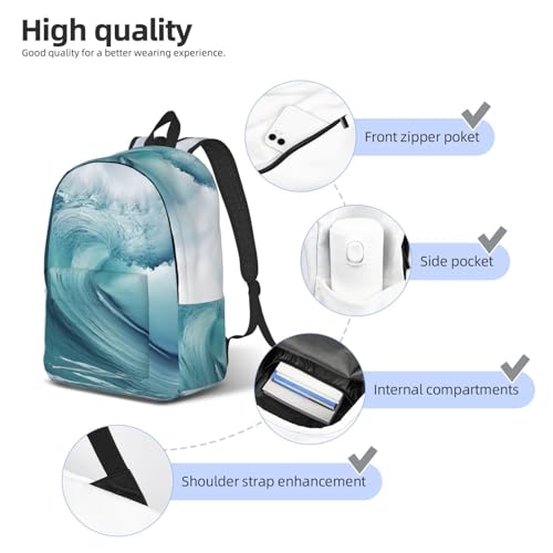 Polka Dot Pink Flower Travel Backpack for Women Men Carry On Backpack 15.6inch Laptop Backpacks Weekender Bag3