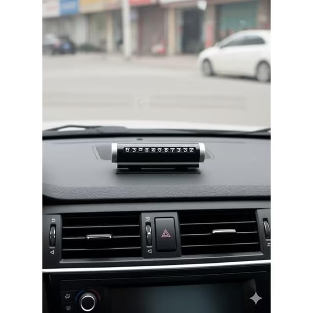 Çevirmeli Ayarlı Silindir Numaratör Pratik ve Şık Tasarım, Kolay Kullanım Telefon Numarası Gösterici
