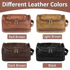 Personalized Leather Toiletry Bag for Men, Handcrafted Travel Dopp Kit Gift with Custom Pattern and Text, Unique Gift for Men, Boyfriend, Dad, Father's Day Gifts, Large Personalized Leather Toiletry Bag for Men Handcrafted Travel Dopp Kit Gift with Custom Pattern and Text Unique Gift for Men Boyfriend Dad Fathers Day Gifts Large