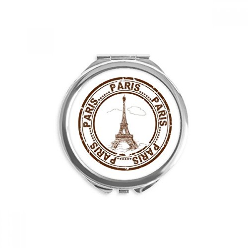 Miroir à la main Paris France accessoire beauté compact pour sac à main féminin