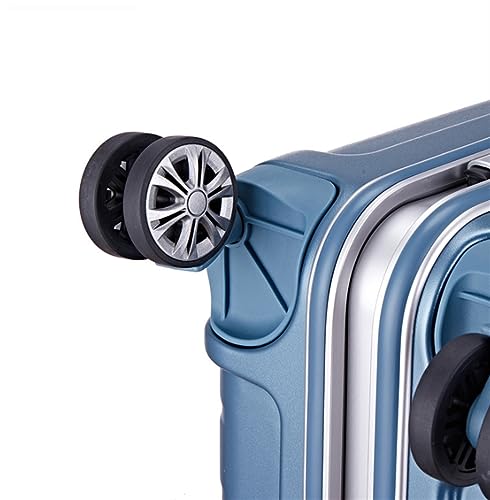 Luggage Suitcase Carry On Luggage Aluminum Alloy Trolley Case Classic Thick Stripe Suitcases Portable Lugage Checked Luggage4