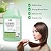 MODA - Moisturizing Conditioner for all Hair Types, Aloe Vera, 128 Oz, Professional - Strengthens, Moisturizes, Leaves Hair Soft and Shiny, Adds Volume, Protects Color and Restore