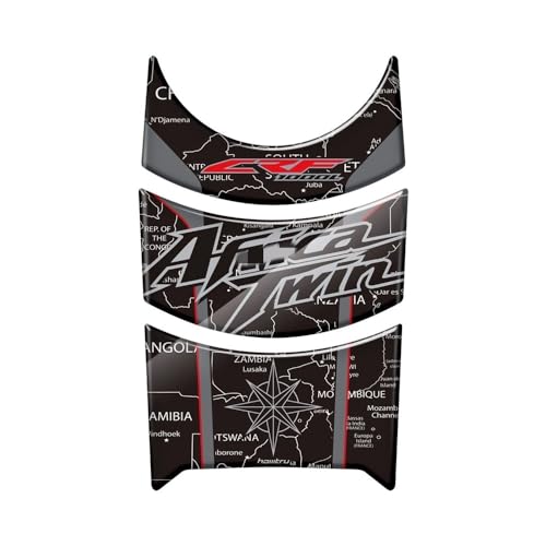 Patin réservoir moto anti-frottement autocollant Africa Twin résine