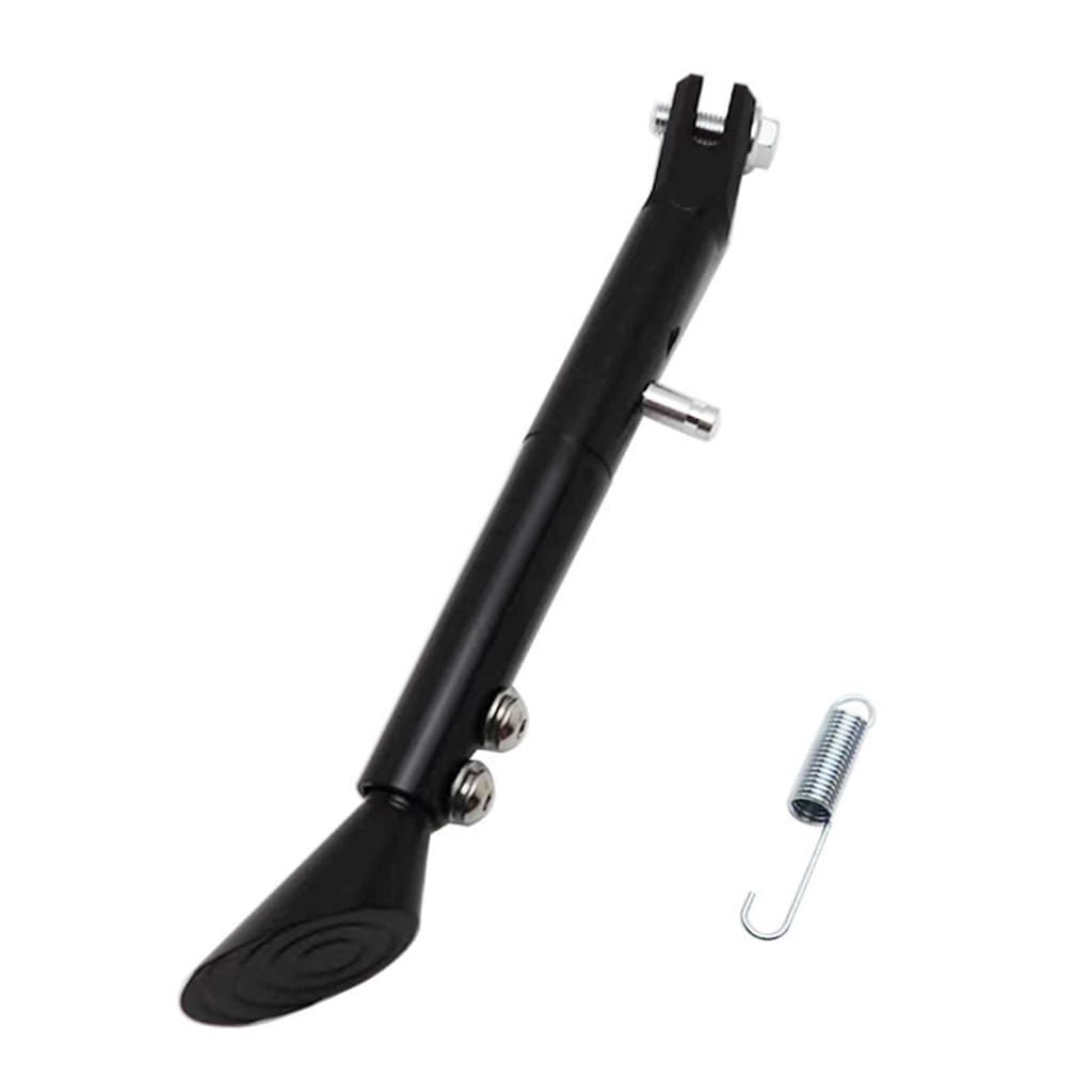 Pjeghbvop Upgraded Motorcycle Kickstand Aluminum Alloy Motorcycle Adjustable Kickstand Foot Side Stand Quick Fixing