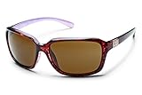 Suncloud Blossom Polarized Sunglasses, Tortoise Backpaint Frame, Brown Polycarbonate Lenses