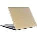Produktbild Hülle Kompatibel mit MacBook 12 Zoll 2017 2016 2015 Freisetzung A1534 mit Retina Display, Schützendes Leder Hartschale Snap Case, Funkelndes Gold