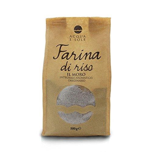 Harine de arroz negro Integrale Il Moro 500g