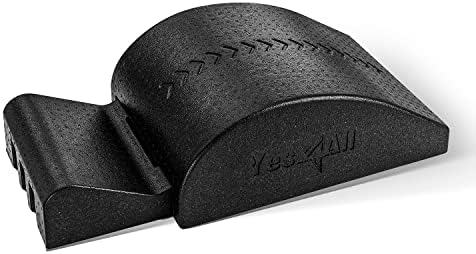 Yes4All Foldable EPP Spine Corrector, Pilates Arc Foam – Upgraded Size Pilates Back Stretcher for Spine Health, Balance, Core Strengthening and Stretching