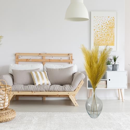 Large Gold Pampas Grass for Bedroom Decor Faux Artificial Pampas Grass Tall for Floor Vase Fake Pampas Plant Living Room Accessories Ornaments - Image 3