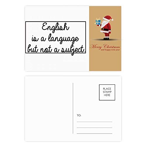 Cartes postales Père Noël lot de 20 pour animer vos ateliers de correspondance en famille