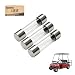 10L0L Charge Receptacle Fuse 48v , 3/8Amp, 1995+ Replace Club Car 1018949-01, (3 Pack)